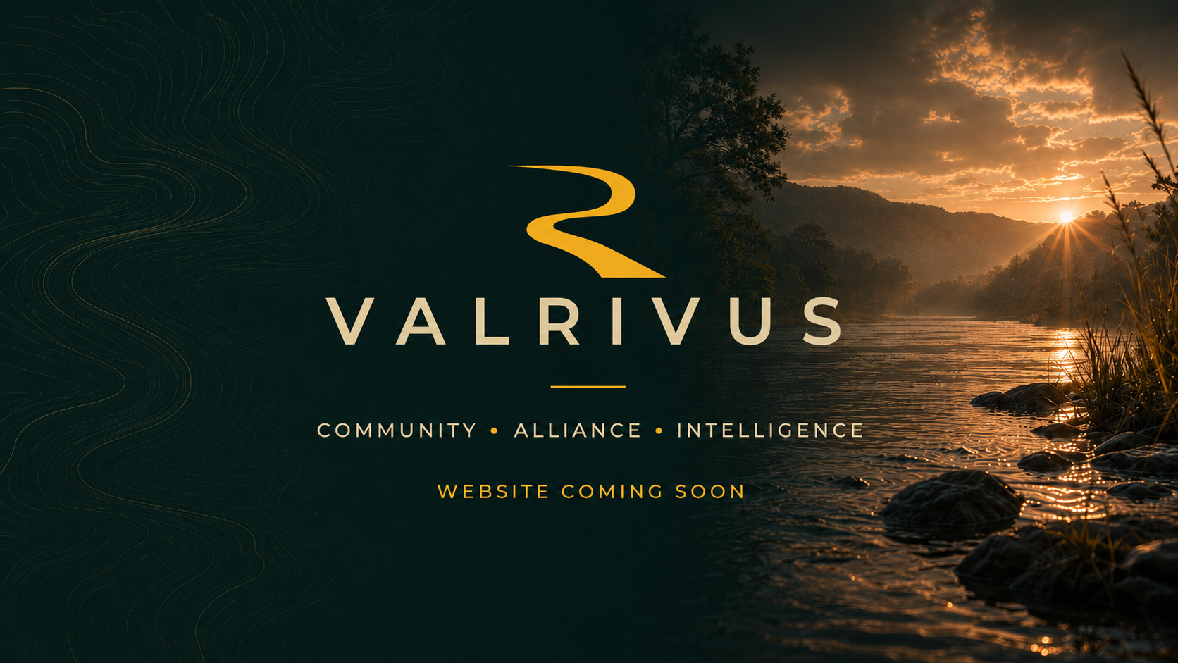 VALRIVUS website coming soon. Community, Alliance, Intelligence.